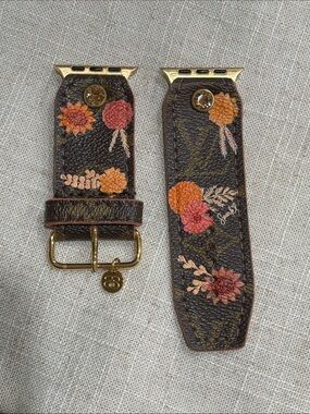 Authentic LV Spark’l Apple Watch band